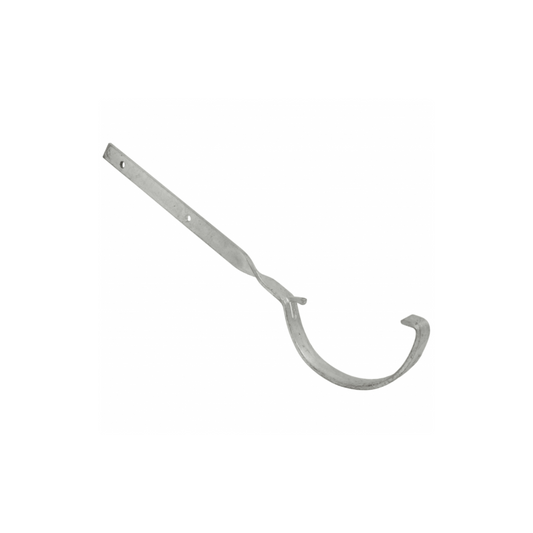 Polypipe Half Round Galvanised Side Rafter Bracket (Silver) 112mm - RR112
