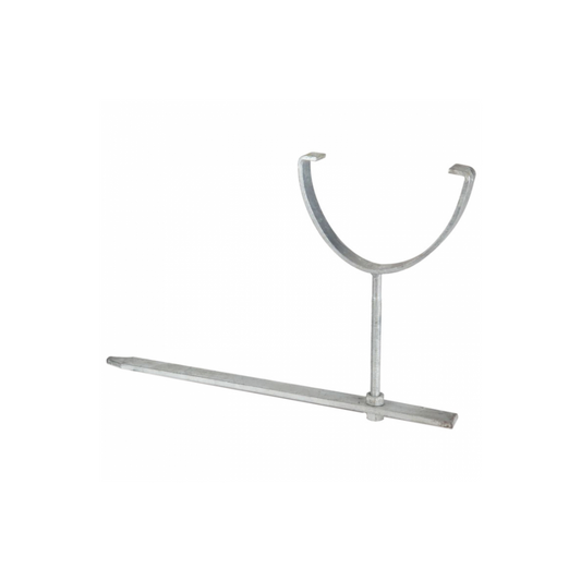 Polypipe Polyflow Galvanised Rise and Fall Bracket (Silver) 117mm - RD511
