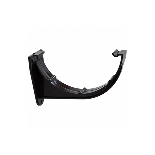 Polypipe Half Round Gutter Fascia Bracket (Black) 150mm - RL609B