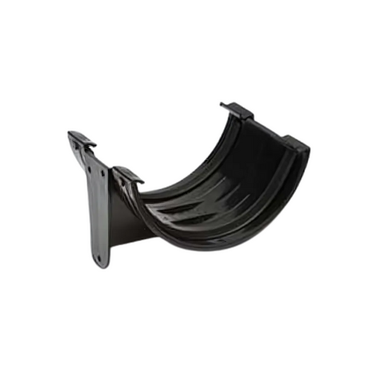 Polypipe Union Bracket Screw to Fascia (Black) 150mm - RL602B