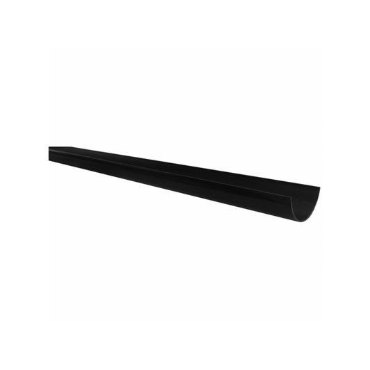 112mm x 2M Half Round Gutter - Polypipe (Black) - RR100B