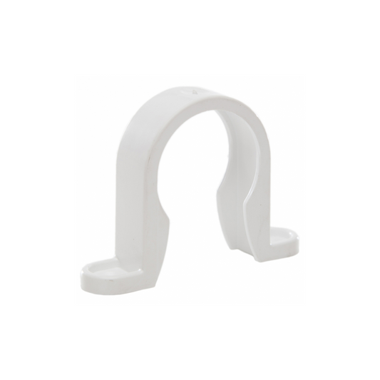 Polypipe Waste Solvent Weld Abs Pipe Clip (White) 32mm - WS33W