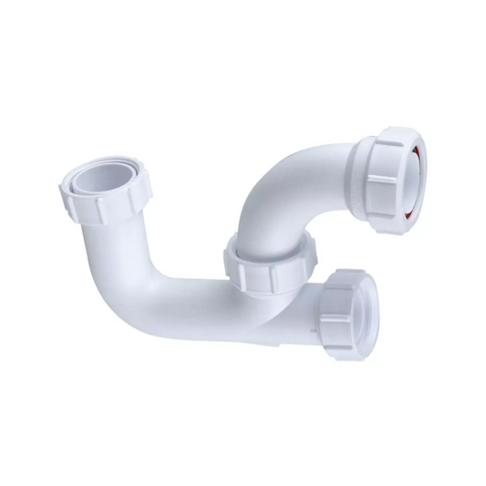 Wavin Osma V-Joint Bathroom Trap Seal (White) 40mm 76mm - 5V846W