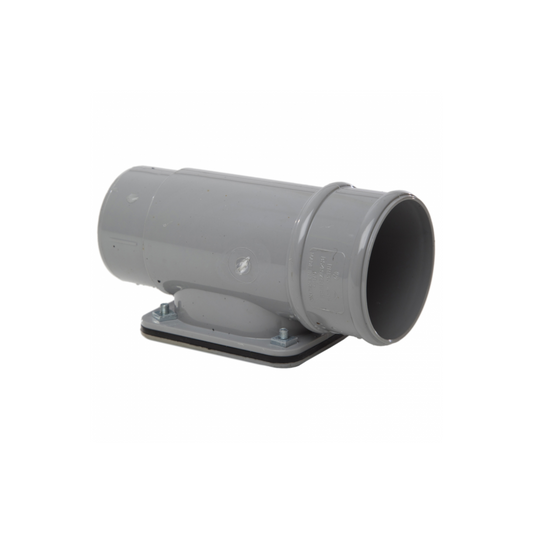 68mm Round Down Pipe Access Pipe - Polypipe (Grey) - RR135G