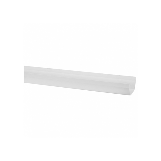 112mm x 4M Square Gutter - Polypipe (White) - RS201W
