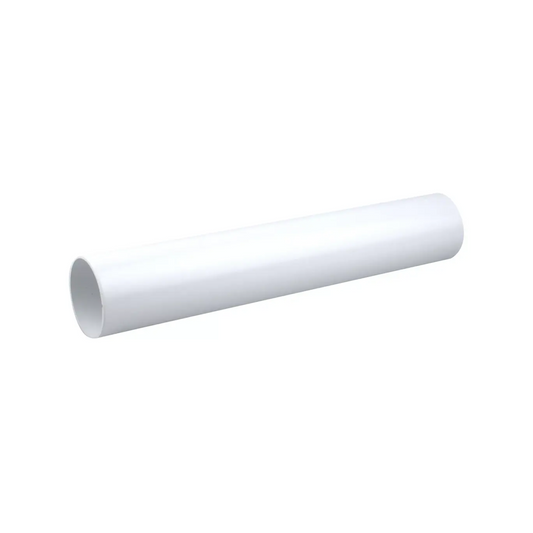 Wavin Osma Plain End Pipe (White) 110mm 600mm  - 4S600W