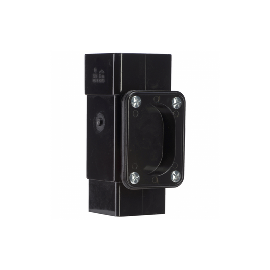 65mm Square Down Pipe Access Pipe - Polypipe (Black) - RS235B