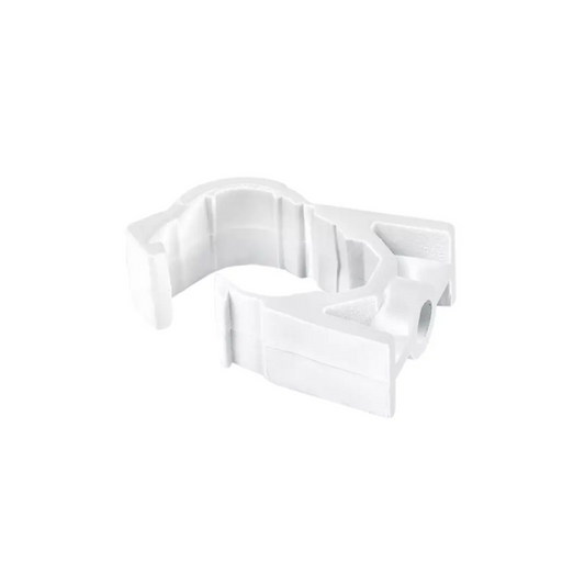Wavin Hep2O Screw In Pipe Clips (White) 22mm - HX85/22W