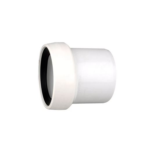 Wavin Osma Plain End WC Connector (White) 2.5° 110mm – 4S791W