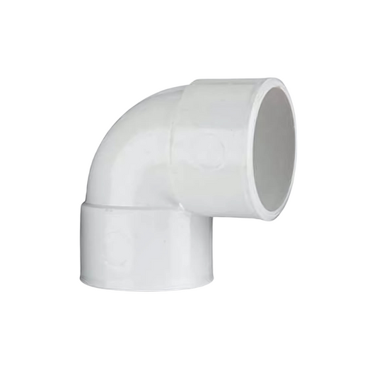 Polypipe Solvent Weld Waste Knuckle Bend (White) 40mm x 90° - MU212W
