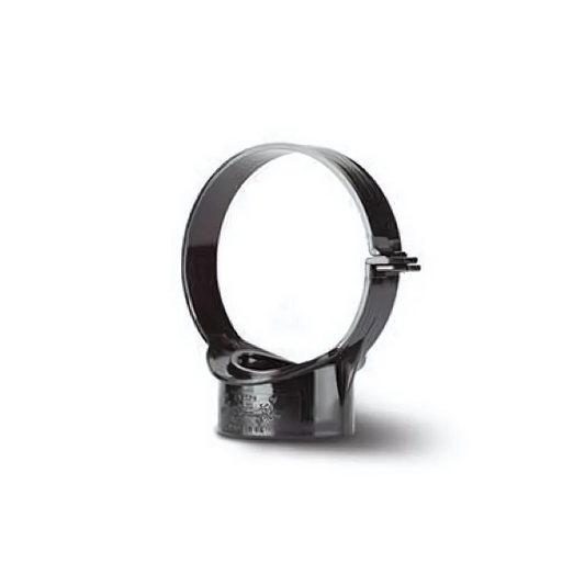 Polypipe PolySoil Strap Boss (Black) 110mm - SG70B