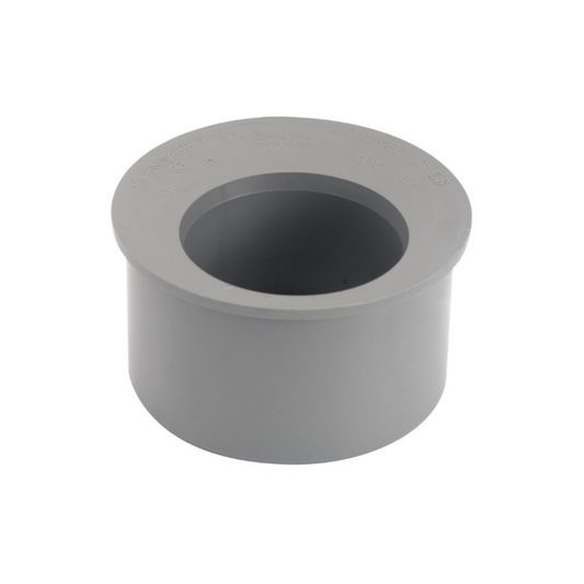 Wavin OsmaWeld Solvent-Weld Waste Socket Reducer (Grey) 50x32mm – 2Z088G