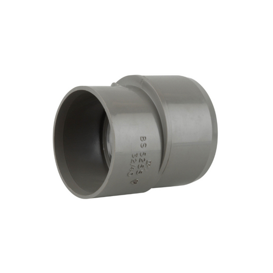 Wavin OsmaWeld Solvent-Weld Waste Inverted Reducer (Grey) 40x32mm – 5Z085G