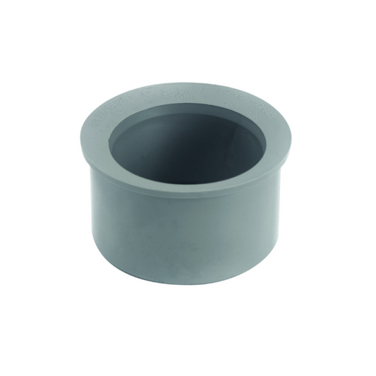 Wavin OsmaWeld Solvent-Weld Waste Socket Reducer (Grey) 50x40mm – 2Z086G
