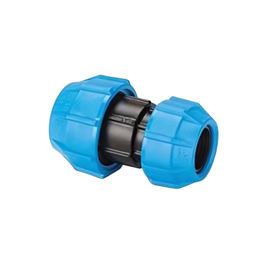 Polypipe PolyFast Reducing Coupler (Blue) 25mm x 20mm - 40625