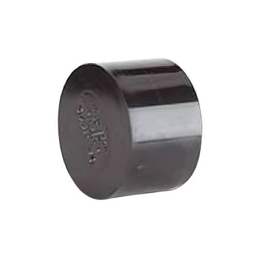 Polypipe ABS Solvent-Weld Socket Plug (Black) 40 mm – WS45B
