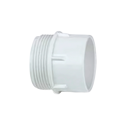 Polypipe Socket x Male Iron BSP Connector (White) 32mm - MU122W