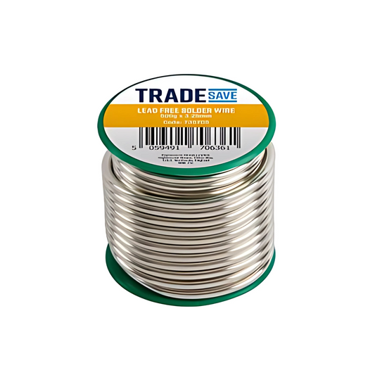 Tradesave Solder Wire Lead Free (Silver) 500g Reel - 99713