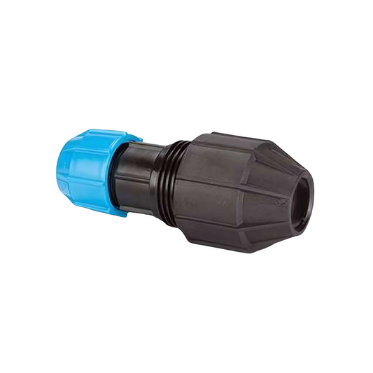 Polypipe PolyFast Polylink Universal Transition Coupler (Black) 21-27mm x 25mm - 4842127
