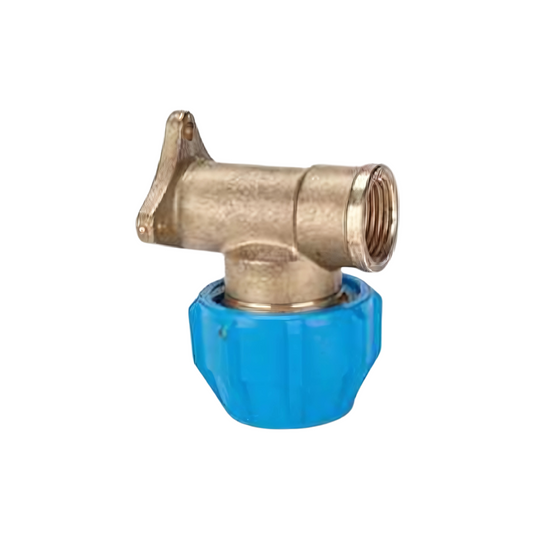 Polypipe Polyfast BIB Tap Wall Flange (Brass) 25mm x 1/2" - 41325