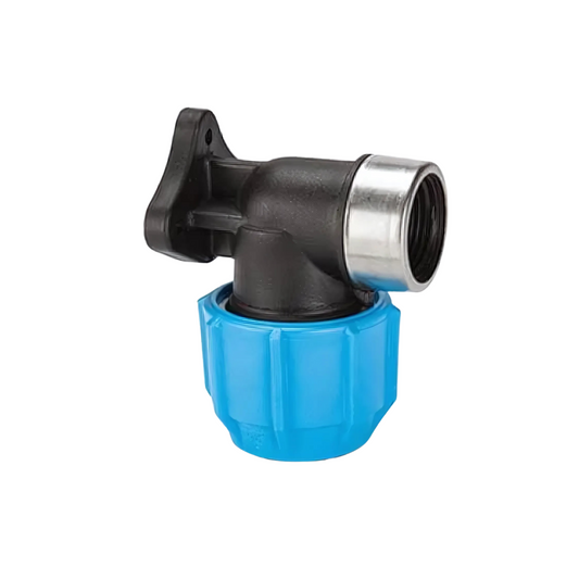 Polypipe Polyfast Plastic BIB Tap Wall Flange (Black) 25mm x 1/2" - 4832512