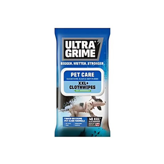 UltraGrime Life Pet Care Wipes (White) Pack of 40 - 5470