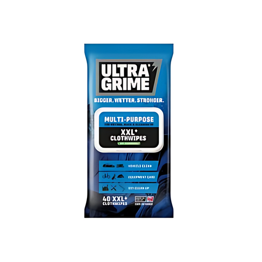 UltraGrime Life Multi-Purpose Original Wipes (White) Pack of 40 - 5411