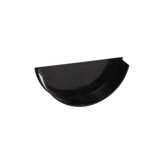Polypipe Internal Gutter Stop End (Black) 150mm - RL608B