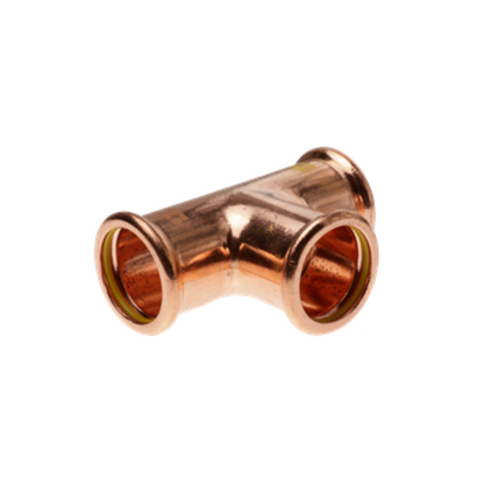 Pressfit Gas Equal Tee (Copper) 15mm - PFGET-15