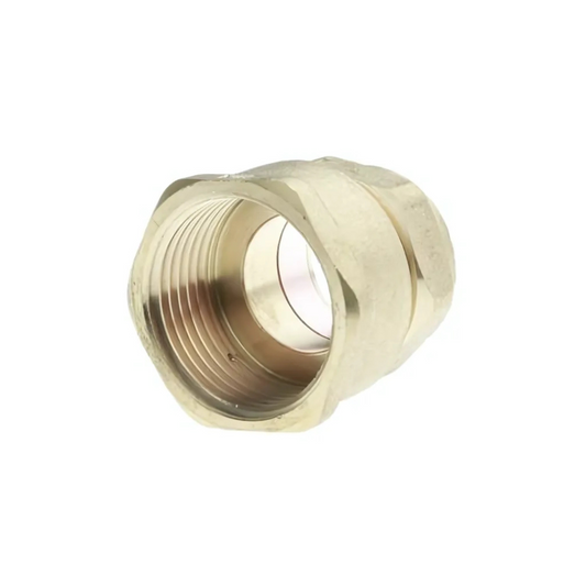 Compression Straight Female Connector (Brass) 54mm x 1 1/2" - COSAF-54H