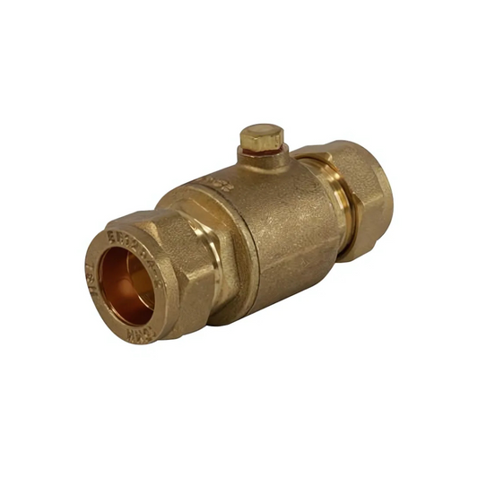 Genbra Heavy Single Check Valve (Brass) 28mm - BFSCVHP-28