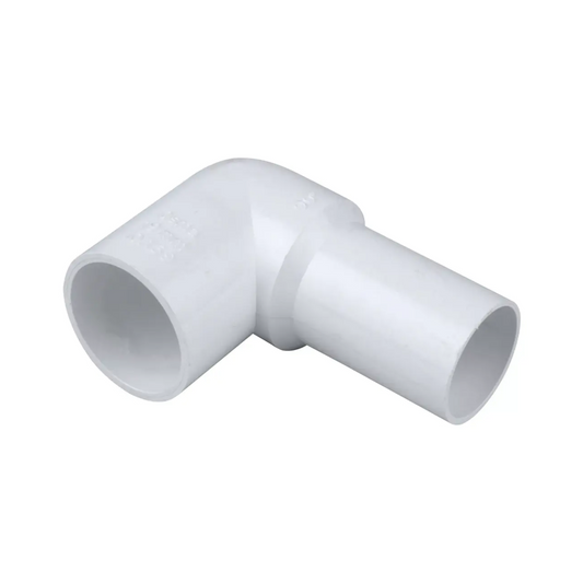 Wavin Osmaweld  Overflow Angled Adaptor (White) 21.5mm - 1O159W