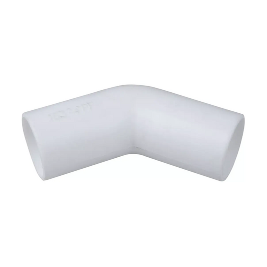 Wavin Osma Push-Fit Overflow Bend (White) 45° x 21.5mm - 1C163W