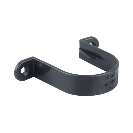 Wavin Osma Push‑Fit Pipe Bracket (Black) 32 mm - 4W081B