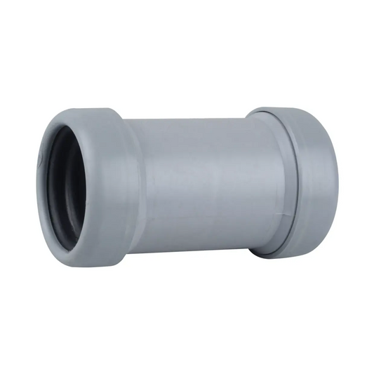 Wavin OSMA BS5254 Universal Push‑Fit Connector (Grey) 40mm - 5W102