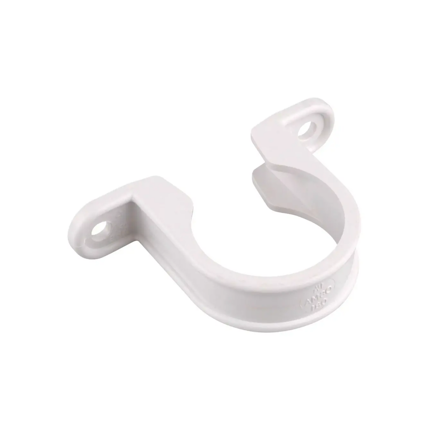 Wavin OsmaWeld Solvent‑Weld Pipe Bracket (White) 40mm – 5Z081W