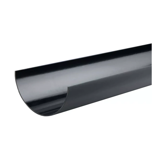Wavin Osma SuperLine Gutter (Black) 150mm x 4M – 5T574B