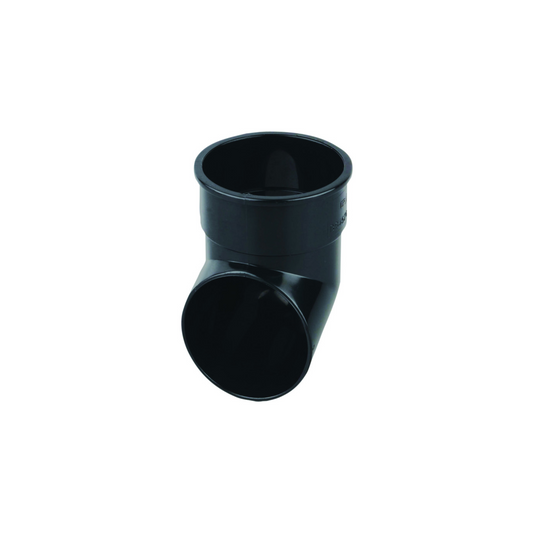 68mm Osma Roundline Pipe Shoe - Wavin (Black) - 0T037B
