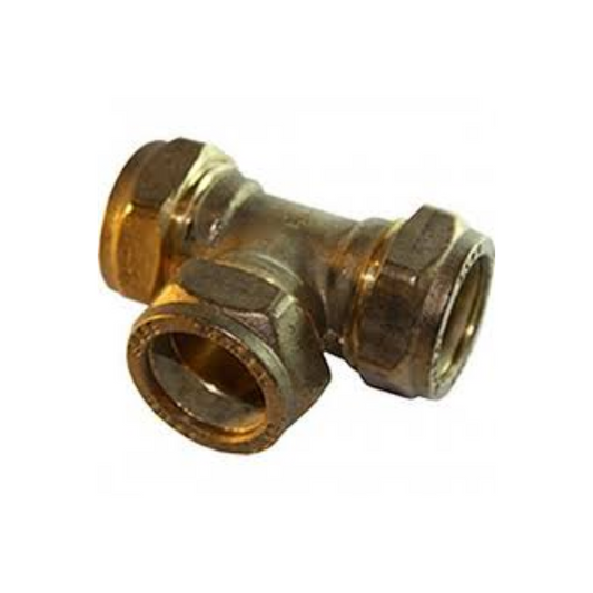 Compression Equal Tee (Brass) 54mm – COET-54