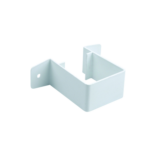 Wavin Osma Squareline Pipe Bracket Stand Off (White) 61mm - 4T833W