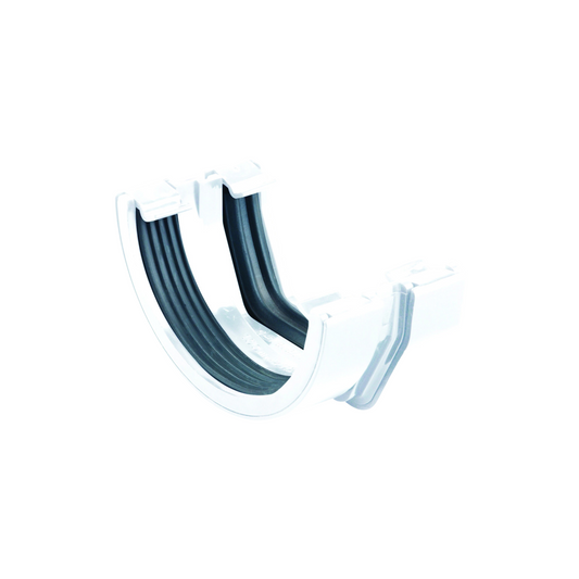 Wavin Osma Squareline Connector To 45" Roundline (White) 100mm - 4T818W