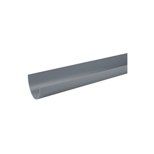 Wavin Osma Deepline Gutter (Grey) 113mm x 4M - 9T974G