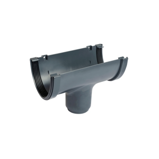 113mm Osma Deepline Running Outlet - Wavin (Grey) - 9T906AG