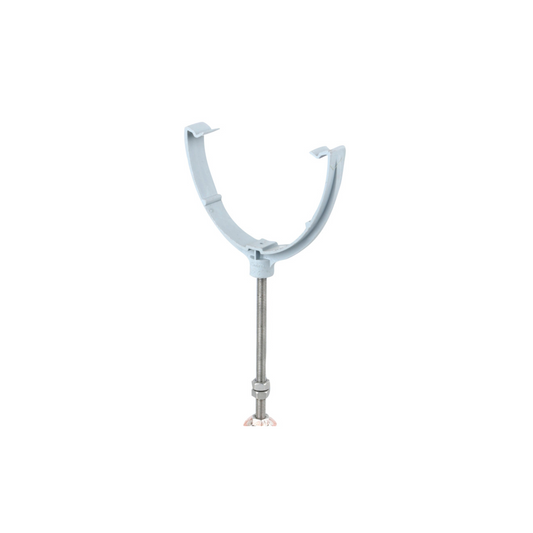 Wavin Osma Deepline Rise And Fall Bow And Pin Bracket (Grey) 113mm - 9T994G