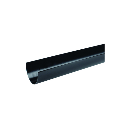 Wavin Osma Deepline Gutter (Black) 113mm x 4M - 9T974B