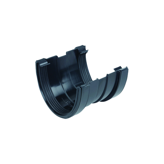 Wavin Osma Deepline Gutter Union (Black) 113mm - 9T909B