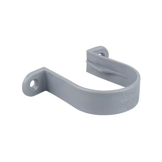 Wavin Osma Push‑Fit Pipe Bracket (Grey) 40mm – 5W081G