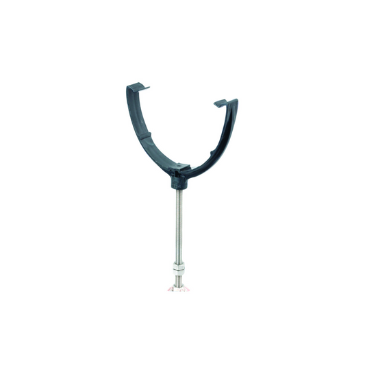 Wavin Osma Deepline Rise And Fall Bow And Pin Bracket (Black) 113mm - 9T994B
