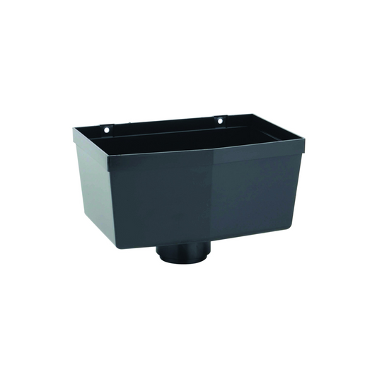 Wavin Osma Roundline Hopper Head (Black) 68mm - 0T332B