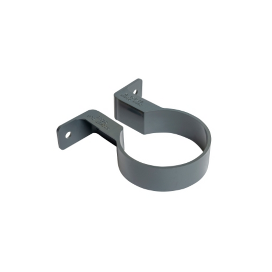 Wavin Osma Push‑Fit Pipe Bracket (Grey) 32mm – 4W081G